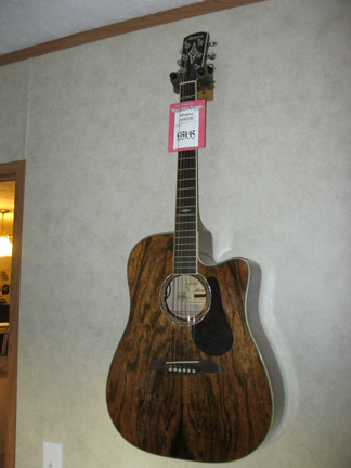 Used Alvarez AD222c guitar Front