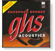 JHS phosphor bronze strings medium