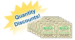  D'Addario light banjo strings