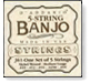  D'Addario medium banjo strings