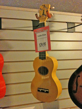 Eddie Finn Ukulele - (Yellow)