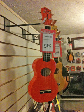 Eddie Finn Ukulele - (Orange)