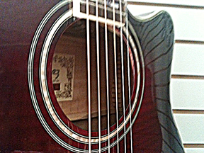 Ibanez - AEF30-THS-3T close-up