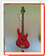 Washburn bass red