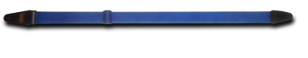 Blue fabric guitar strap
